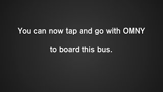 ᴴᴰ MTA Bus Announcements: OMNY is available for all bus routes