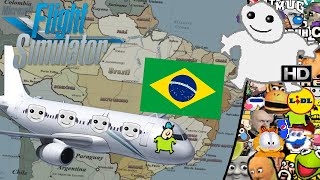 [Vinesauce] Joel [Chat Replay] - Microsoft Flight Simulator: Brazil Trip