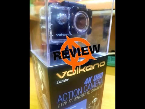 Volkano 4K UHD Action Camera Review Unboxing - YouTube