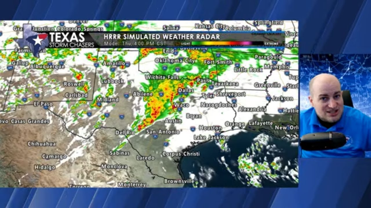Strong Storms This Afternoon & Evening in Texas (1:15PM 11/20/25) - YouTube