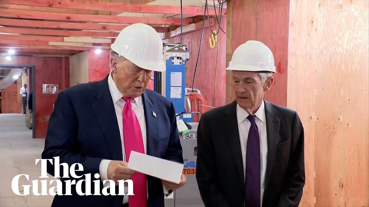Trump and Powell clash on camera over Federal Reserve renovation cost – as  it happened | Trump administration | The Guardian