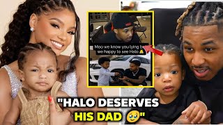 Halle Bailey Lets Halo Spend Father s Day with His Dad Shuts Down EVERY Narrative