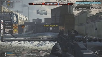 COD: Ghosts 2v2 $100 Each Wager Full Map (Map 1)