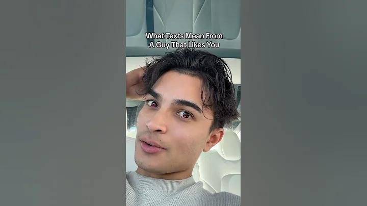 What Text Mean When A Guy Likes You 😂