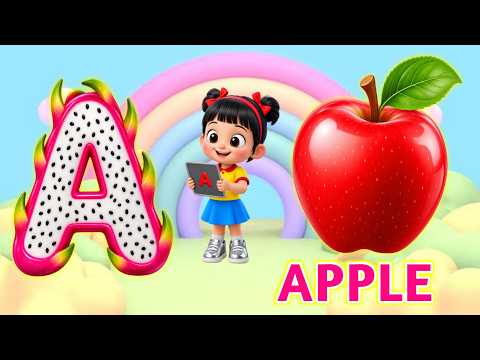Phonics Song 2 with TWO Words in 3D - A For Airplane - ABC Alphabet Songs with Sounds for Children