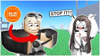Trolling With a $5 Temu MICROPHONE on Roblox Voice Chat