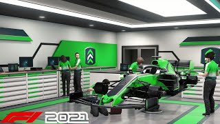 HOW CUSTOMISATION AND OTHER THINGS SHOULD LOOK IN F1 2021 MY TEAM AND DRIVER CAREER