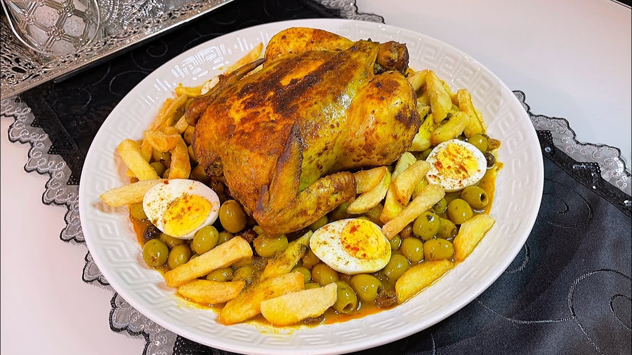 Grill Hähnchen auf marokkanischer Art einfach - innen saftig außen knusprig schnell und lecker 😋