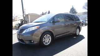 (A750) 2015 TOYOTA SIENNA XLE 8-PASSENGER(GRAY) WITH BLIND SPOT MONITORING!!