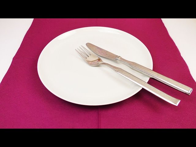 Etiquette & Manners | Part 2 | How do I place a knife and fork correctly on a plate? Meaning