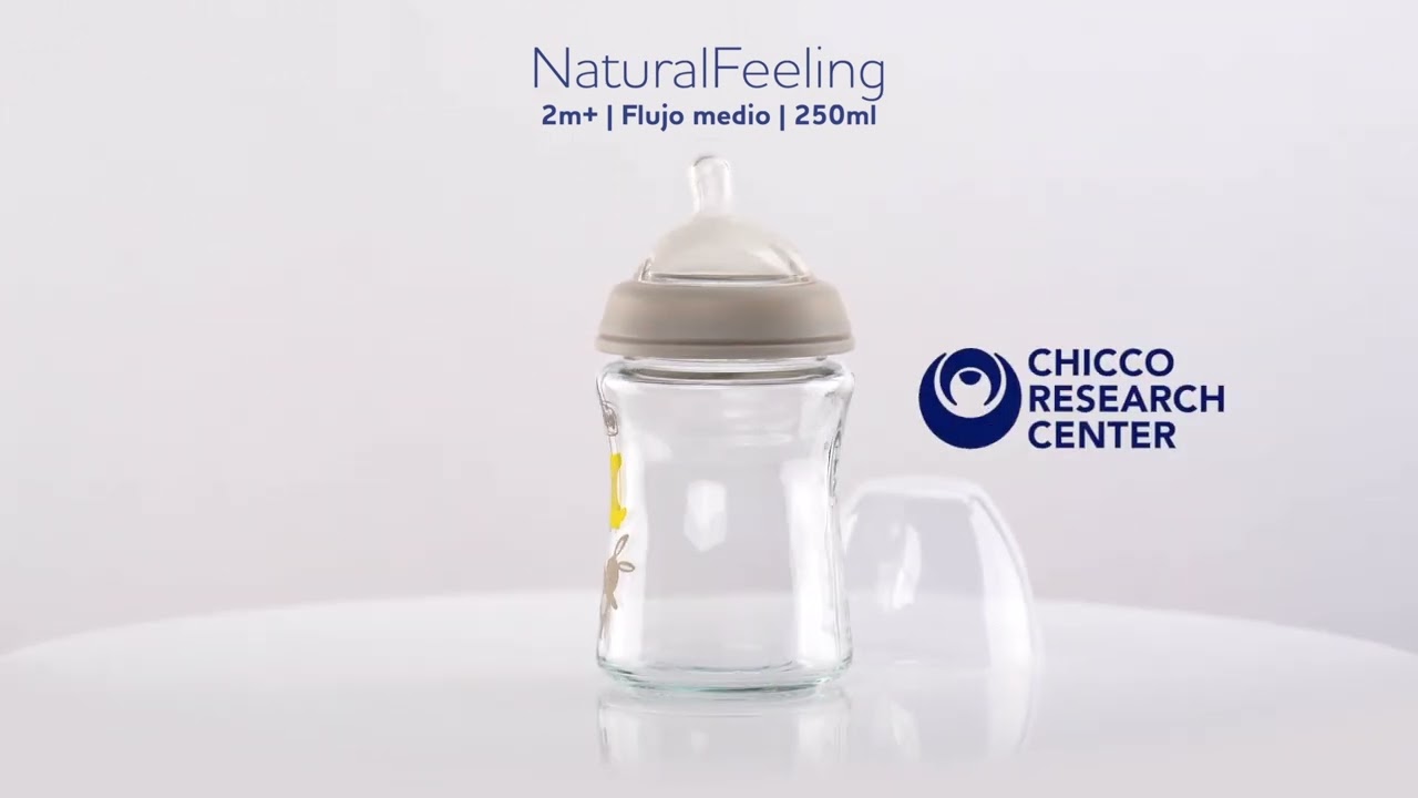 Mamadera Natural Feeling Biberon Chicco 250ml 2m+