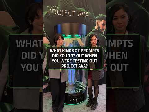 CES 2026 Reacting to Project AVA