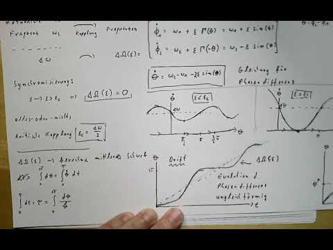 Mathematische Modellierung 3, Teil 8: Synchronisierungstheorie und Beispiele