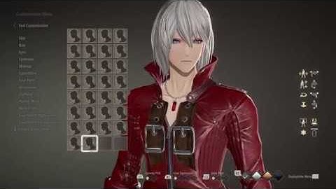 Code Vein - My Male CACs in Character Creation