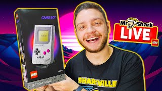🔴 MrShark LIVE | Stavíme LEGO Nintendo Game Boy! 🕹️
