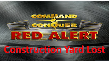 Command and Conquer Red Alert  4v4 (Early Aggression and Lost Construction Yard)