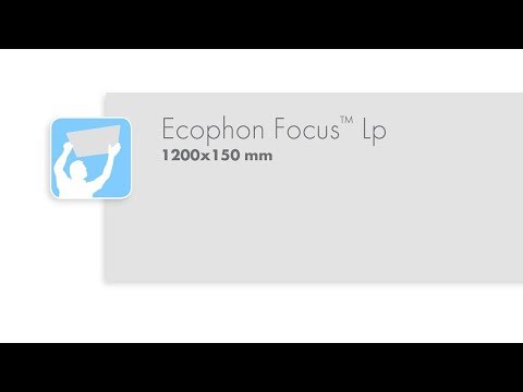Video: New Features And Functions Of The Ecophon Focus ™ Lp Ceiling System
