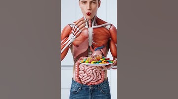 What Happens When You Eat Candy? 🍬 | Digestive System AI Animation