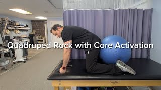 Quadruped Rock with Core Activation