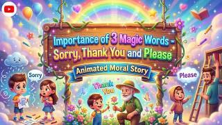 The Secret Power of 3 Magic Words | Sorry, Thank You & Please Story | Learn English | Animated Story