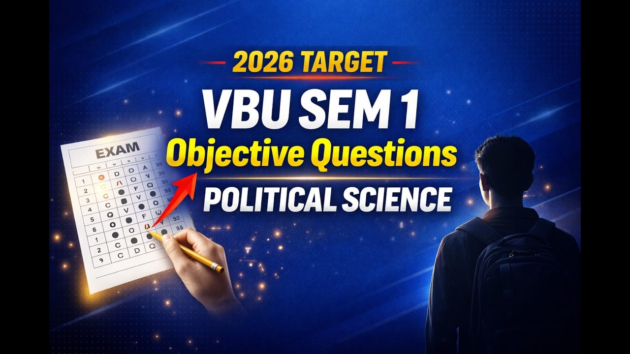 POLTICAL SCIENCE OBJECTIVE QUESTIONS ||