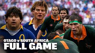 Otago vs Springboks 1994 — Joost van der Westhuizen's Stunning Start (Full Game)