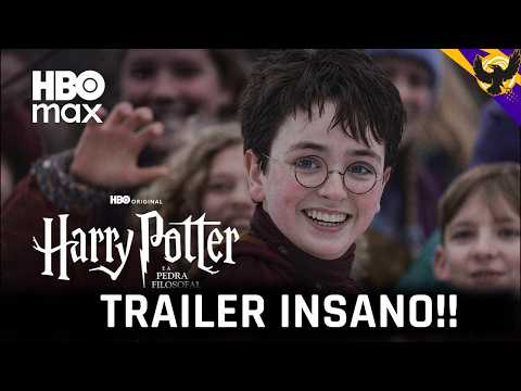 REACTING TO THE NEW HARRY POTTER AND THE SORCERER'S STONE SERIES TRAILER!