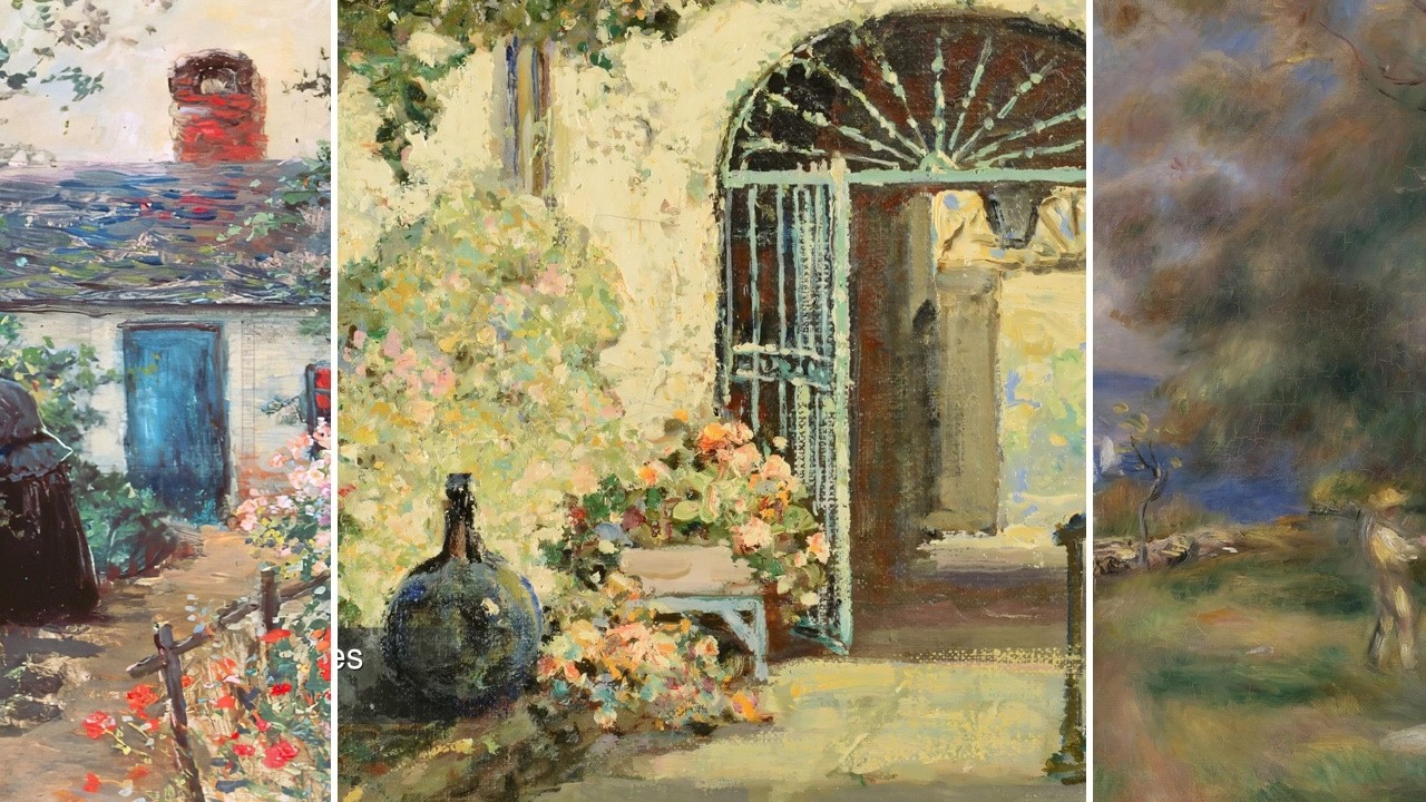 Impressionist Art TV — Silent Art Gallery · August 31 Afternoon | New Orleans Courtya… & others