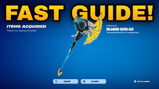 How To Complete All Reload Ranked Quests Challenges In Fortnite! (reloaded Seven Axe Pickaxe Guide)