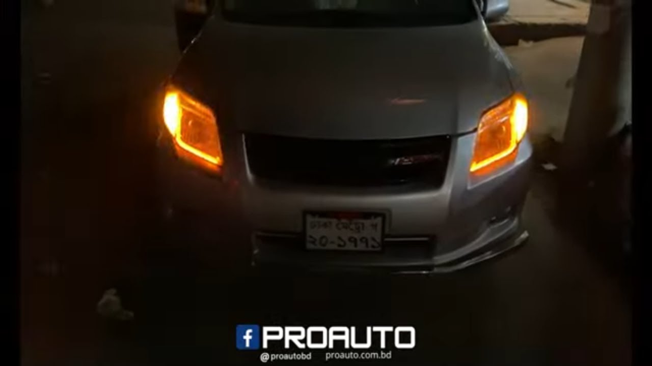 #Toyota #Axio #headlight #modification | Toyota axio 2007-2012 ...