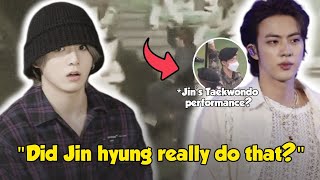 Shocked! This is if Jin performs 'Taekwondo' in the Military?