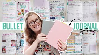 COMPLETE Bullet Journal Flipthrough 📒 || 2023 Midyear BuJo Tour || Mom Bullet Journal Ideas