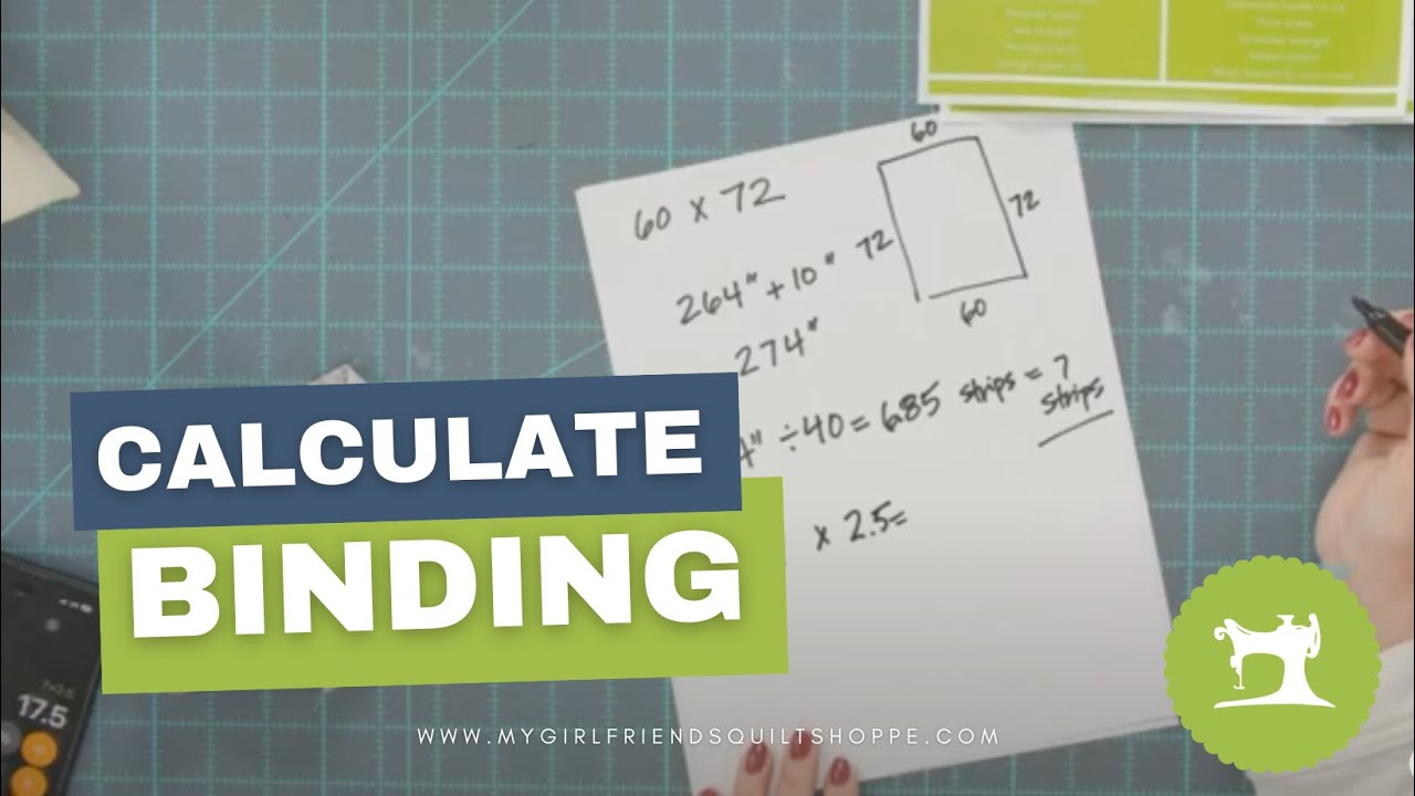 How to Quickly Calculate Binding for Any Quilt! - YouTube