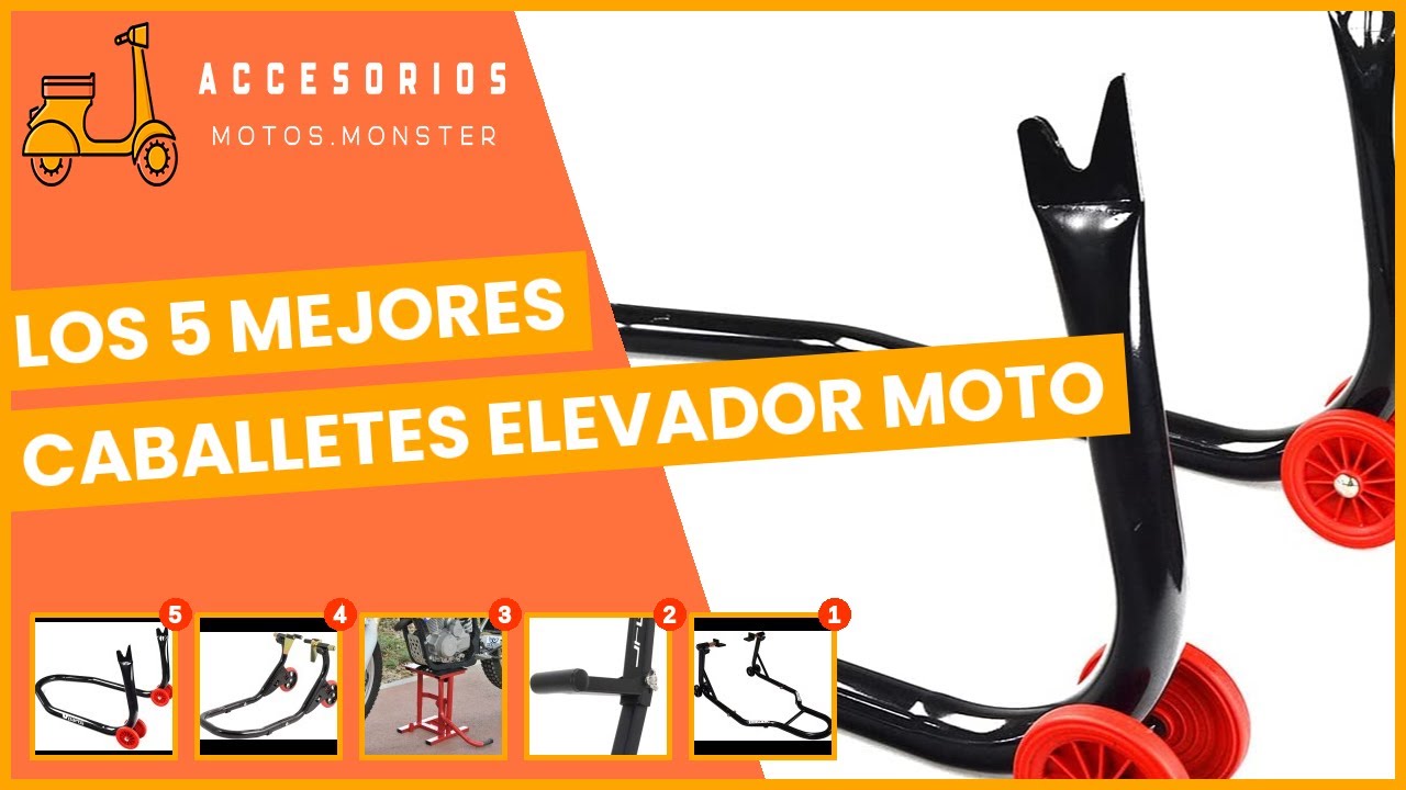 HOMCOM Caballete tipo Soporte Elevador de Motocross de Acero Plataforma  tipo Peana Universal para Reparación y Estacionamiento Accesorio de Motos  Altura Ajustable 28x34x30-40cm Carga 150kg Color Rojo