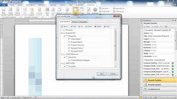 SmartDocs: Use SmartBuilders to quickly assemble new Word documents