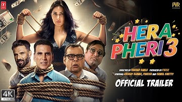 HERA PHERI 3 - Hindi Trailer | Akshay Kumar | Sunil Shetty | Paresh Rawal | New Movie Trailer 2025