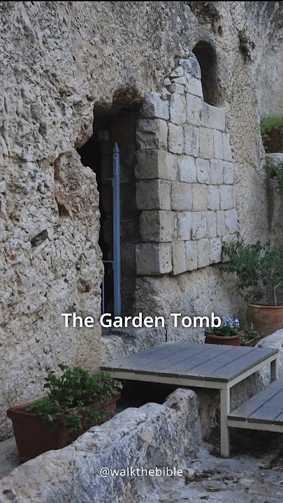 Inside the Burial Site of Jesus  | The Garden Tomb, Jerusalem, Israel