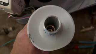 Water Connection, Water Heater Drain Valve, Turbo Flush ¾'' Full Port 3'' Stainless Steel Nipple