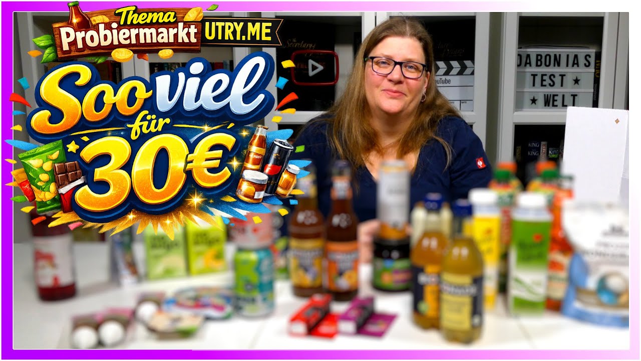 Überzeugt UTRY.ME noch 🤔 │ 30€ Probiermarkt Unboxing