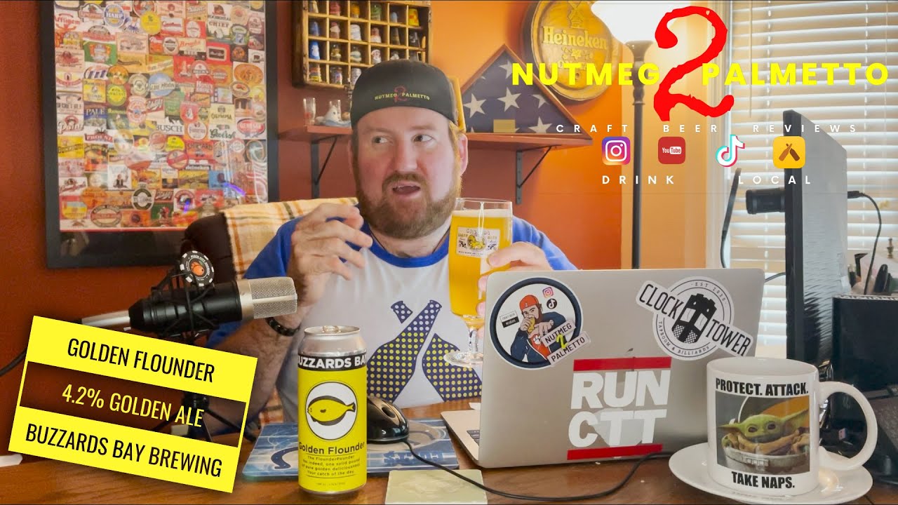 Golden Flounder by Buzzards Bay Brewing YouTube