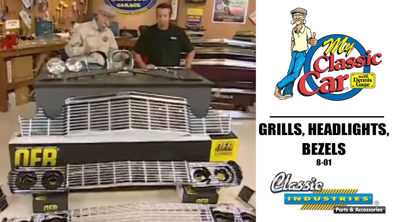 My Classic Car Grills, Headlights, Bezels 801 YouTube