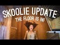 Skoolie Conversion Update - The Floor Is In!