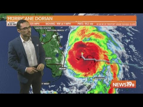 Hurricane Dorian now