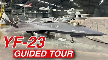 Tour around the Northrop YF-23 - the best fighter jet never built?