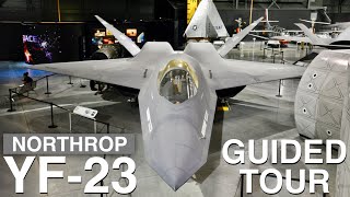 Tour around the Northrop YF23  the best fighter jet never built?