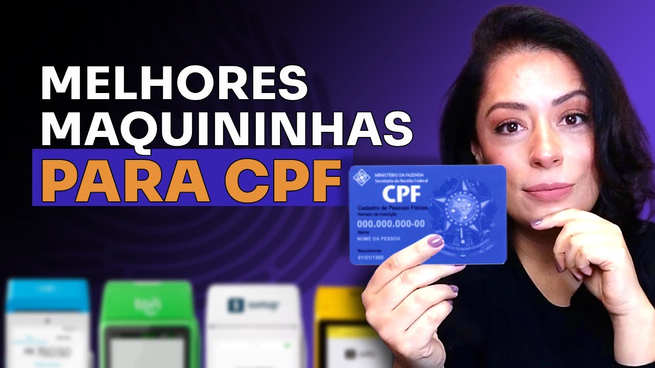 Qual a MELHOR MÁQUINA de CARTÃO para CPF / PESSOA FÍSICA do MOMENTO ...
