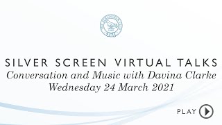 Silver Screen Virtual Talk - Davina Clarke On The Night