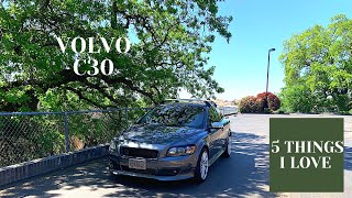 5 Things I LOVE about my Volvo C30!