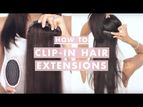 Video: How To Attach Hair Extensions