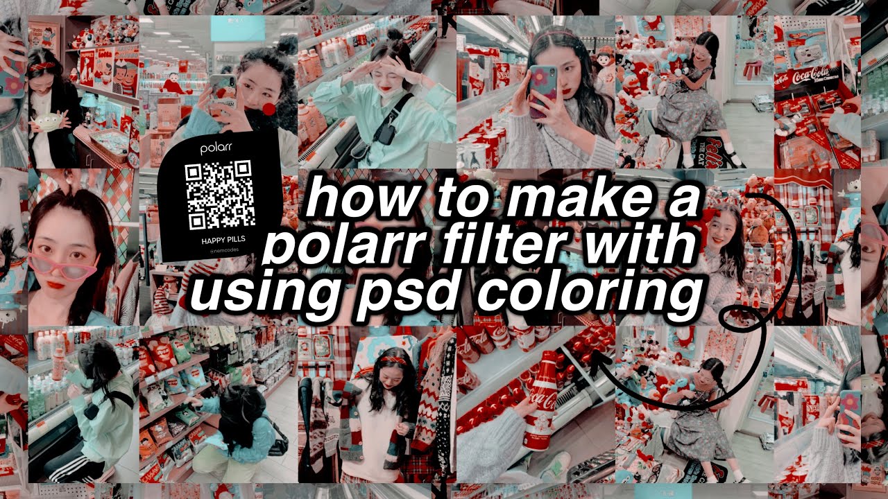 weduwe richting Geleidbaarheid making a polarr filter with using psd coloring — tutorial - YouTube